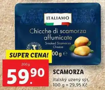 Lidl Scamorza italský uzený sýr, 200 g nabídka