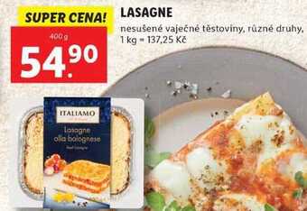Lidl Lasagne, 400 g nabídka