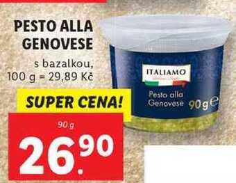 Lidl Pesto alla genovese, 90 g nabídka