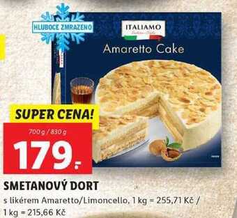 Lidl Smetanový dort, 700 g/830 g nabídka