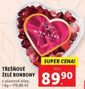 Lidl Třešňové želé bonbony, 500 g nabídka