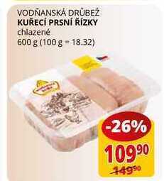 Flop Kuřecí prsní řízky chlazené 600 g nabídka