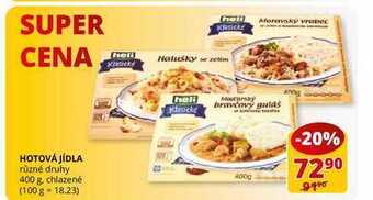Flop Hotová jídla různé druhy 400 g nabídka