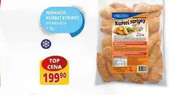 Flop Nowaco kuřecí stripsy obalované 1kg nabídka