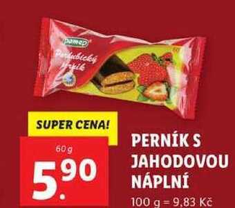Lidl Perník s jahodovou náplní, 60 g nabídka