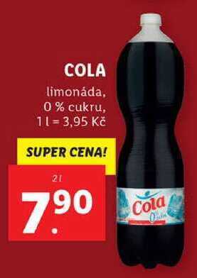 Lidl Cola limonáda, 2 l nabídka