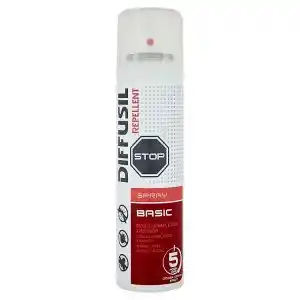 Lidl Diffusil repellent repelentní sprej na odpuzování komárů, klíšťat a muchniček 150ml 100ml nabídka