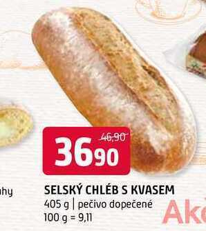 Terno Selský chléb s kvasem 405 g nabídka