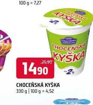 Terno Choceňská kyška 330 g nabídka