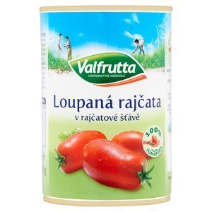 Terno Valfrutta loupaná rajčata v rajčatové šťávě 400g nabídka