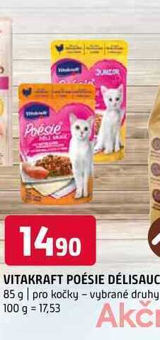 Terno Vitakraft poésie délisauce 85 g nabídka