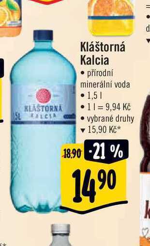 Albert Kláštorná kalcia 1,5 l nabídka
