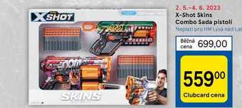 Tesco X-shot skins combo sada pistolí nabídka