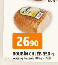 Trefa Boubín chléb 350 g nabídka
