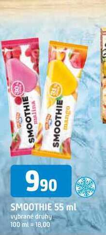 Trefa Smoothie 55 ml vybrané druhy nabídka