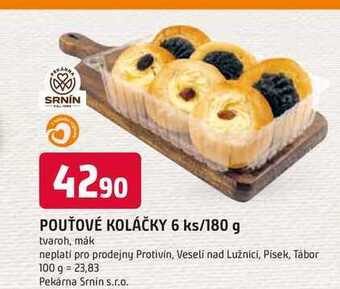 Pouťové koláčky 6 ks/180 g