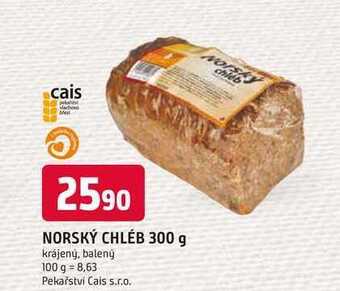 Trefa Norský chléb 300 g nabídka