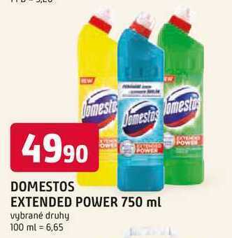 Trefa Domestos extended power 750 ml nabídka