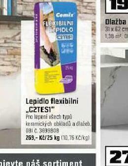 OBI Lepidlo flexibilní c2tes1 nabídka