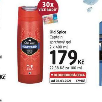 dm drogerie Old spice sprchový gel nabídka