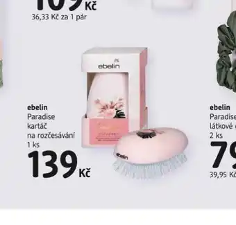 dm drogerie Ebelin paradise kartáč na rozčesávání nabídka