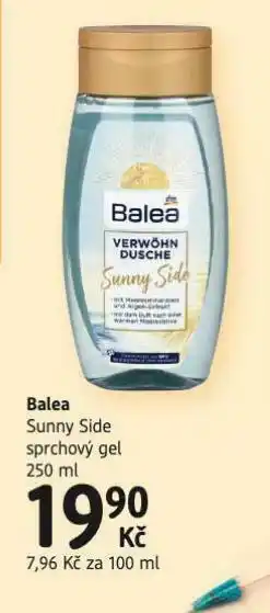dm drogerie Balea sunny side sprchový gel nabídka