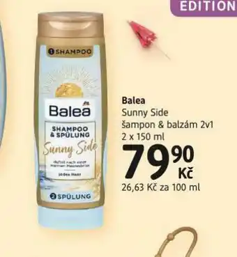 dm drogerie Balea sunny side šampon &amp; balzám nabídka