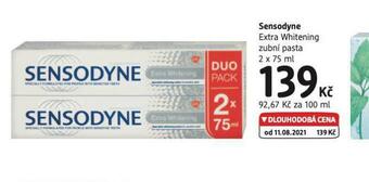 dm drogerie Sensodyne zubní pasta nabídka