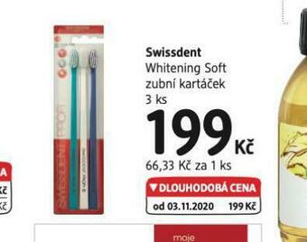 dm drogerie Swissdent zubní kartáček nabídka