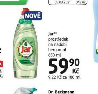 dm drogerie Jar prostředek na mytí nádobí nabídka