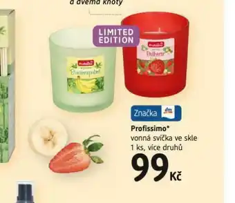 dm drogerie Profissimo vonná svíčka nabídka