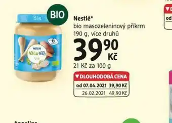 Nestlé bio masozeleinový příkrm