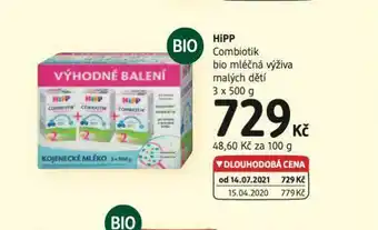 dm drogerie Hipp combiotik nabídka
