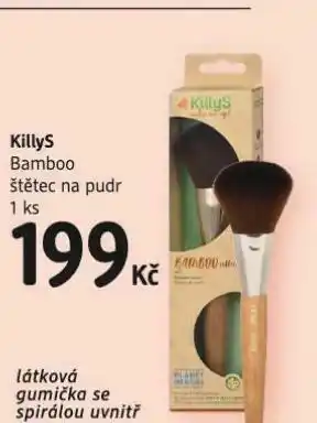 dm drogerie Killys bamboo štětec na pudr nabídka
