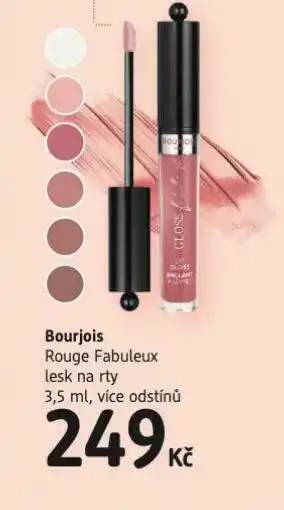 dm drogerie Bourjois lesk na rty nabídka