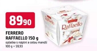 Trefa FERRERO RAFFAELLO 150 g nabídka