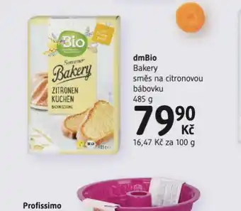 dm drogerie Dmbio bakery směs na citronovou bábovku nabídka