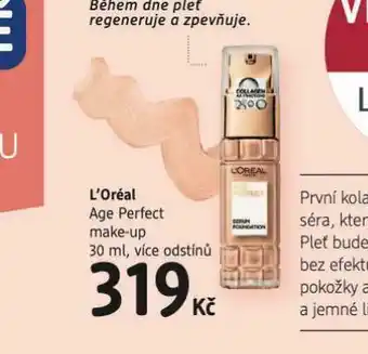 dm drogerie Loreal age perfect make-up nabídka