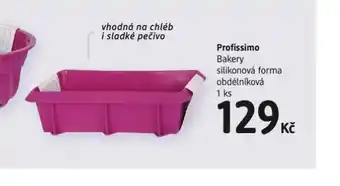 Profissimo bakery silikonová forma obdélníková