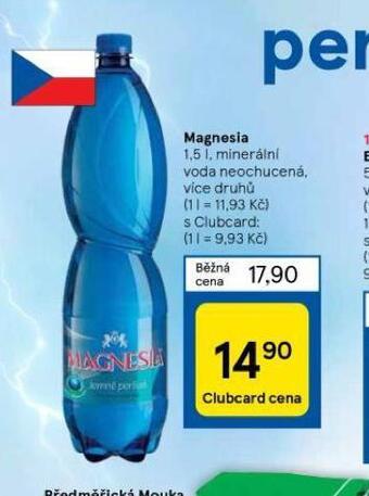 Tesco Magnesia nabídka