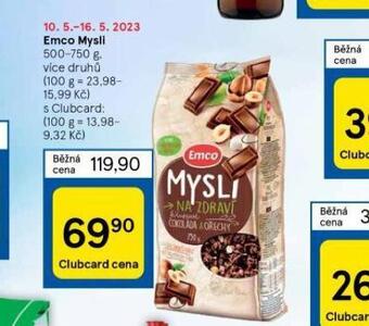 Tesco Emco mysli nabídka