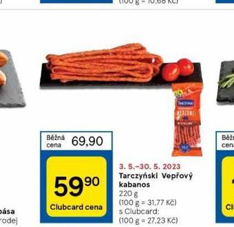 Tarczynski vepřový kabanos