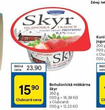Bohušovická mlékárna skyr