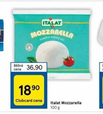 Tesco Itala mozzarella nabídka