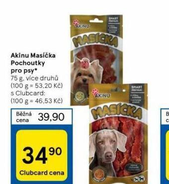 Akinu masíčka pochoutky pro psy