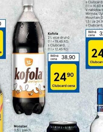 Tesco Kofola 2l nabídka
