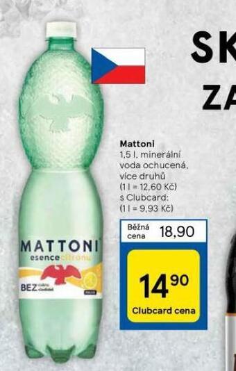 Tesco Mattoni ochucená nabídka
