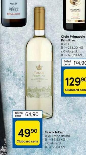 Tesco Tesco tokaji nabídka
