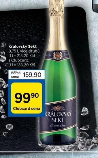 Tesco Královský sekt nabídka