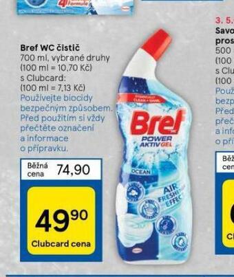 Tesco Bref wc čistič nabídka